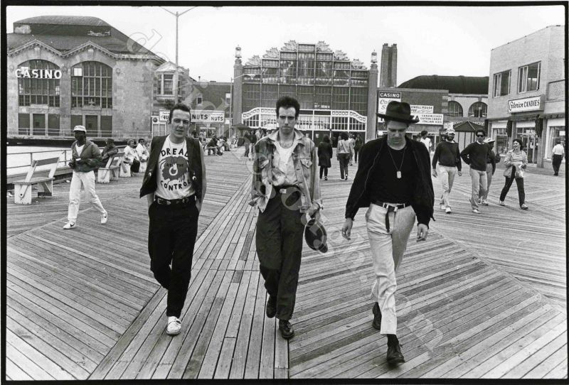 Clash walk on boardwalk,  1982.jpg
